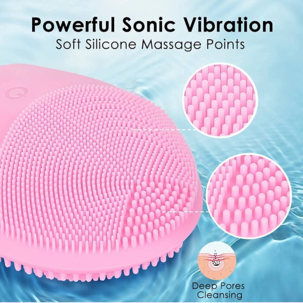 NEW Facial Cleansing Brush with Hygienic Silicone - Picture 6 of 8